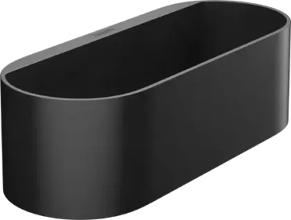 Hansgrohe WallStoris opbergbakje diep - zwart mat 27912670