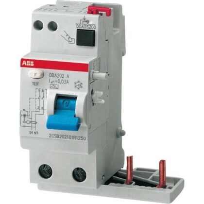 ABB Aardlekblok DDA200 voor S200 2P
