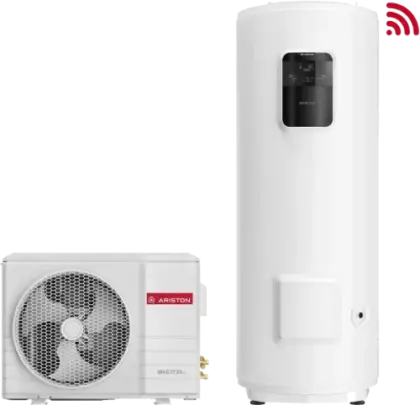 Ariston Nuos Split Inverter Wifi ER 150 warmtepompboiler 150 l - 2500 W - vertikaal - muurmodel - ERP label sanitair: A+ 3069761