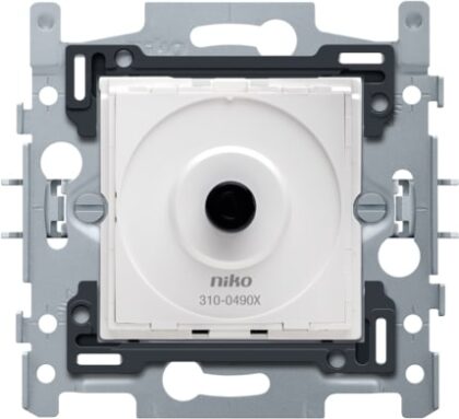 NIKO Sokkel Led draaiknopdimmer 4-200 w klauwbevestiging 310-04900