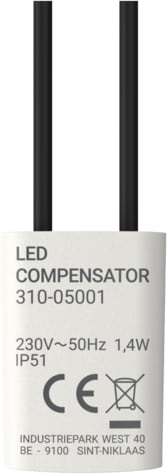 NIKO LEDCOMPENSATOR nieuw voor dimmers