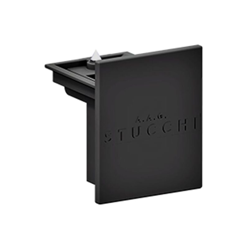 TECHNOLUX OneTrack Eindkap met schroef zwart 310614