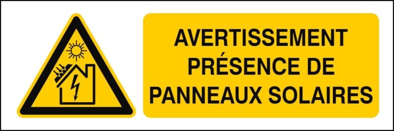 BRADY Avis panneaux solaires présents 150x50