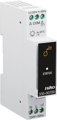 NIKO Universele modulaire dimmer met CAB-ontstoring 5 - 350 W 330-00700