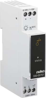 NIKO Universele modulaire dimmer 350W analoog 0-10V