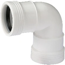 Wavin Wafix PP wit bocht 90° FF 50 x 50 mm 3421205009