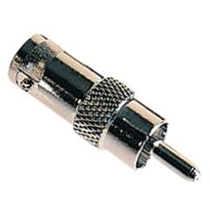 ELIMEX Adapter - BNC vrouwelijke stekker / RCA mannelijke stekker 1 SET VAN 10 STUKS 34223