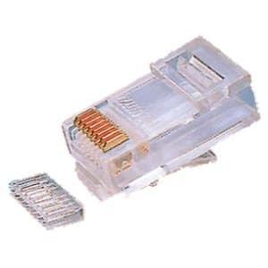ELIMEX RJ45 stekker met geleider voor UTP ronde kabel - Cat. 6