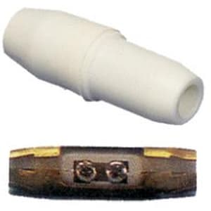 ELIMEX Afgeschermde coaxiale inline koppeling - Plastiek  1 SET VAN 10 STUKS 37280