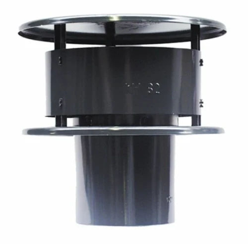Burgerhout Alu zwart Trega / Giveg kap 130 mm - zwart gelakt 40.045.23.94