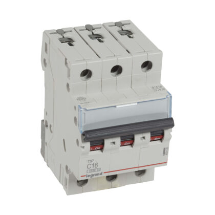 LEGRAND Automaat TX³ 3kA 3P C16 400V - 3 modules 403126