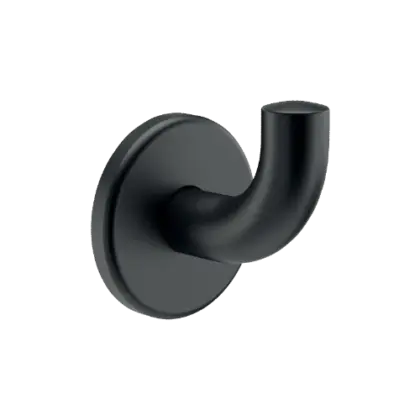 Delabie Be-Line handdoekhaak - RVS zwart mat 4043BK