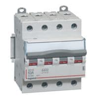 LEGRAND Lastschakelaar DX³ 4P 63A 4 modules 406481