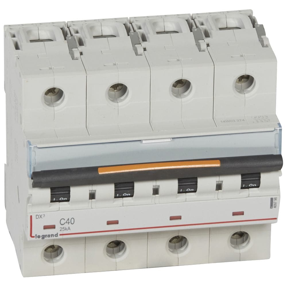 LEGRAND Automaten DX³ 4P C 40A 409798