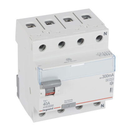 LEGRAND Differentieelschakelaar TX³ 4P 300mA 40A Type A-S - 4 modules 411947