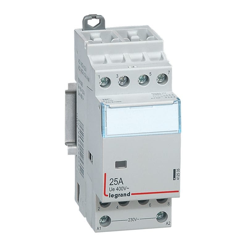 LEGRAND Vermogenscontactor 25A - 4P - 230V - AUTO - 4NO 412535