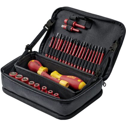 Wiha Gereedschapset slimVario electric assorti 32-delig incl. functionele tas 43465