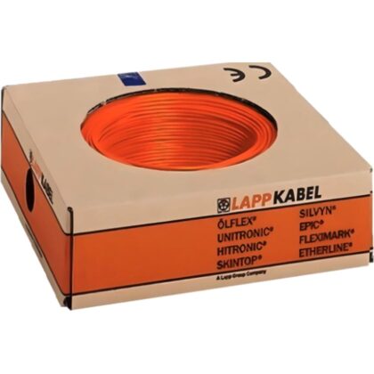 LAPP CABLE VOBs H07V-K draad pvc soepel 750v Eca 70°c oranje 6mm² 4520094/1