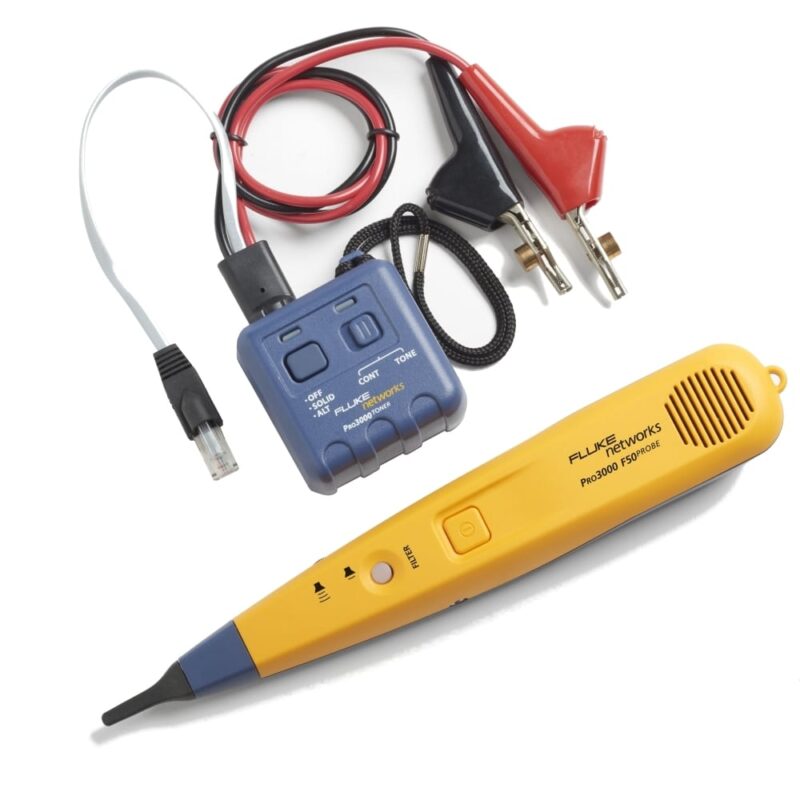 FLUKE networks Pro3000F Filtered Probe (50 Hz) and Tone Generator Kit 4962088