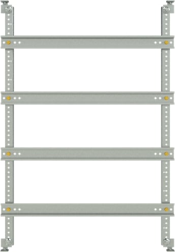 Vynckier (ABB) Montageframe ARIA 75 voor 4x22 modules 88M modulaire verdeling staal 4TBA831086C0100