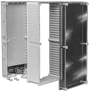 Vynckier (ABB) Kabeleindsluiting 2 kabels 250x600x232mm kunststof voor meterkasten 4TBM602196C0200