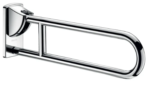 Delabie opklapbare handgreep 32 x 650 mm - gepolijst inox - met verborgen bevestiging 510160P