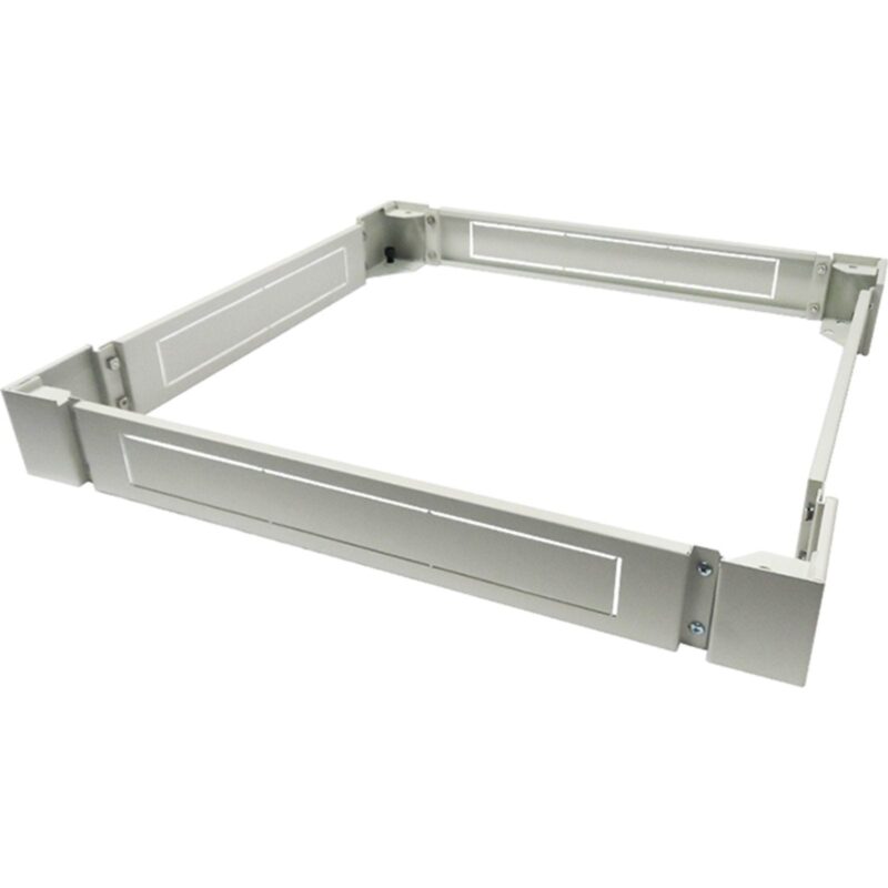 Excel Networking Solutions Environ Plinth for CR/ER Racks 800mm Wide x 1000mm Deep - Grey White 542-980-GE