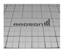 Radson UFH TS 14 PE folie met raster bedrukking 50000 x 2000 x 0
