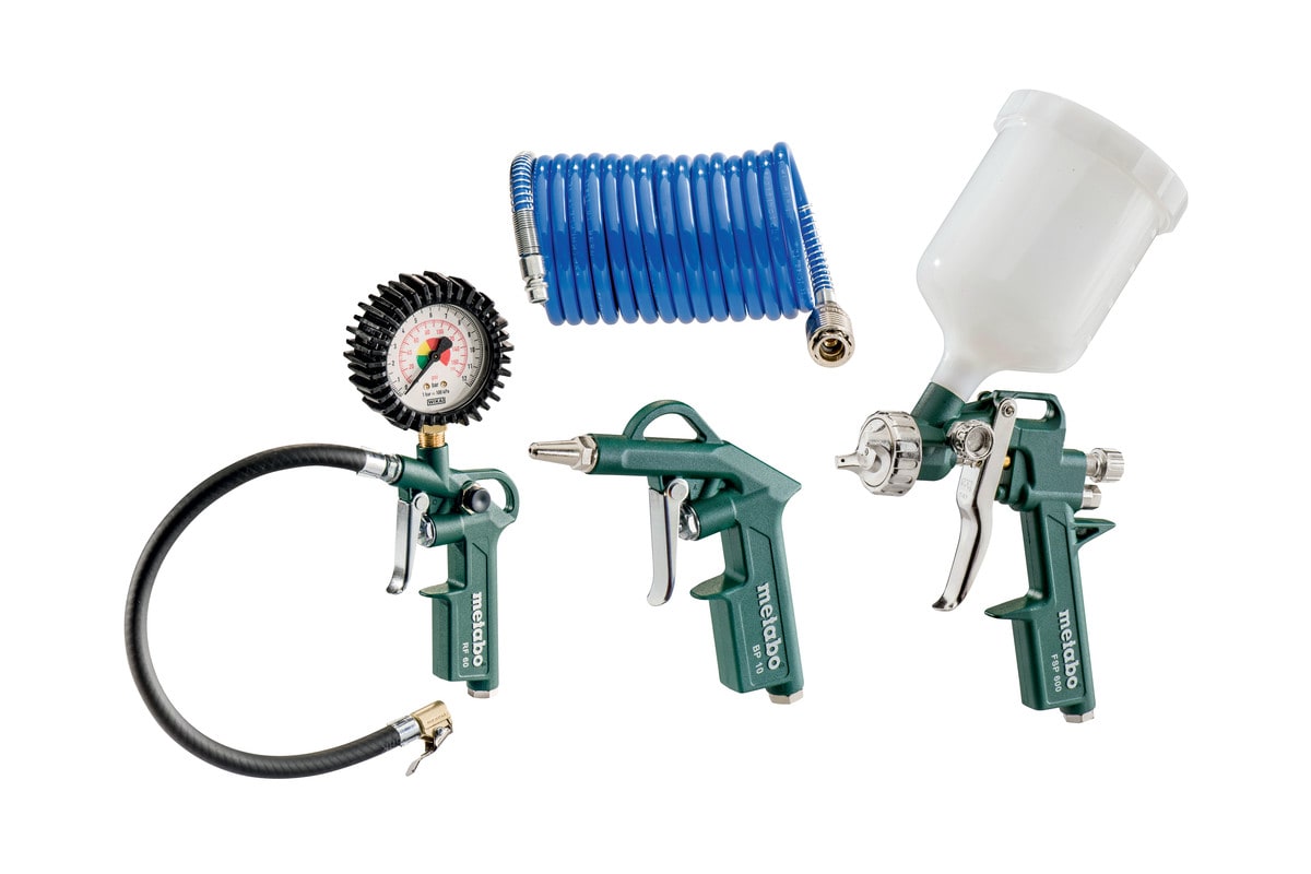 Metabo LPZ 4 Set Blaaspistool - toebehorenset voor compressor 601585000