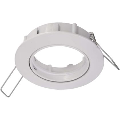 UNI-BRIGHT Masters Richtbare spot inbouw GU10 wit Ø76mm 83mm vlinderveren excl. lamp 601701