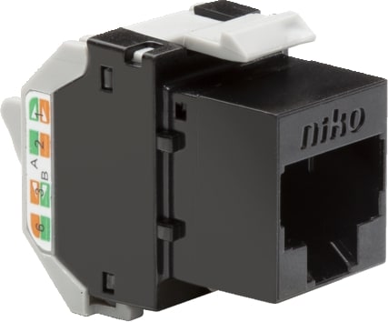 NIKO Onafgeschermde rj45-connector utp cat5e