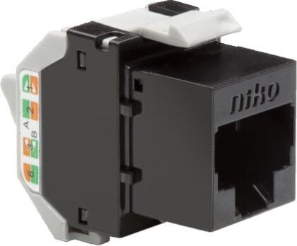 NIKO Onafgeschermde rj45-connector utp cat6a