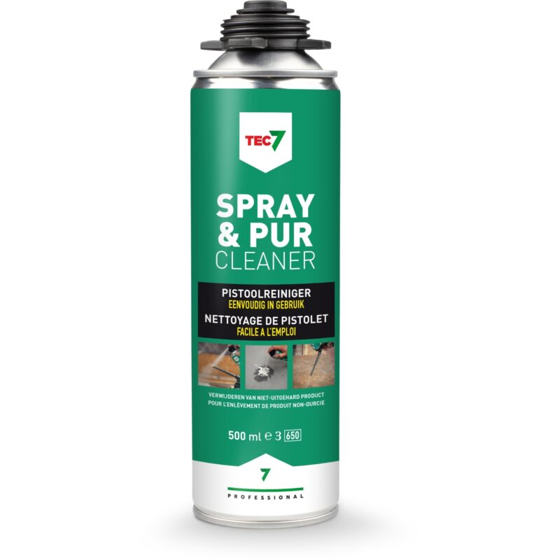TEC 7 Pistoolreiniger SPRAY & PUR CLEANER - spuitbus 500ml 670801000