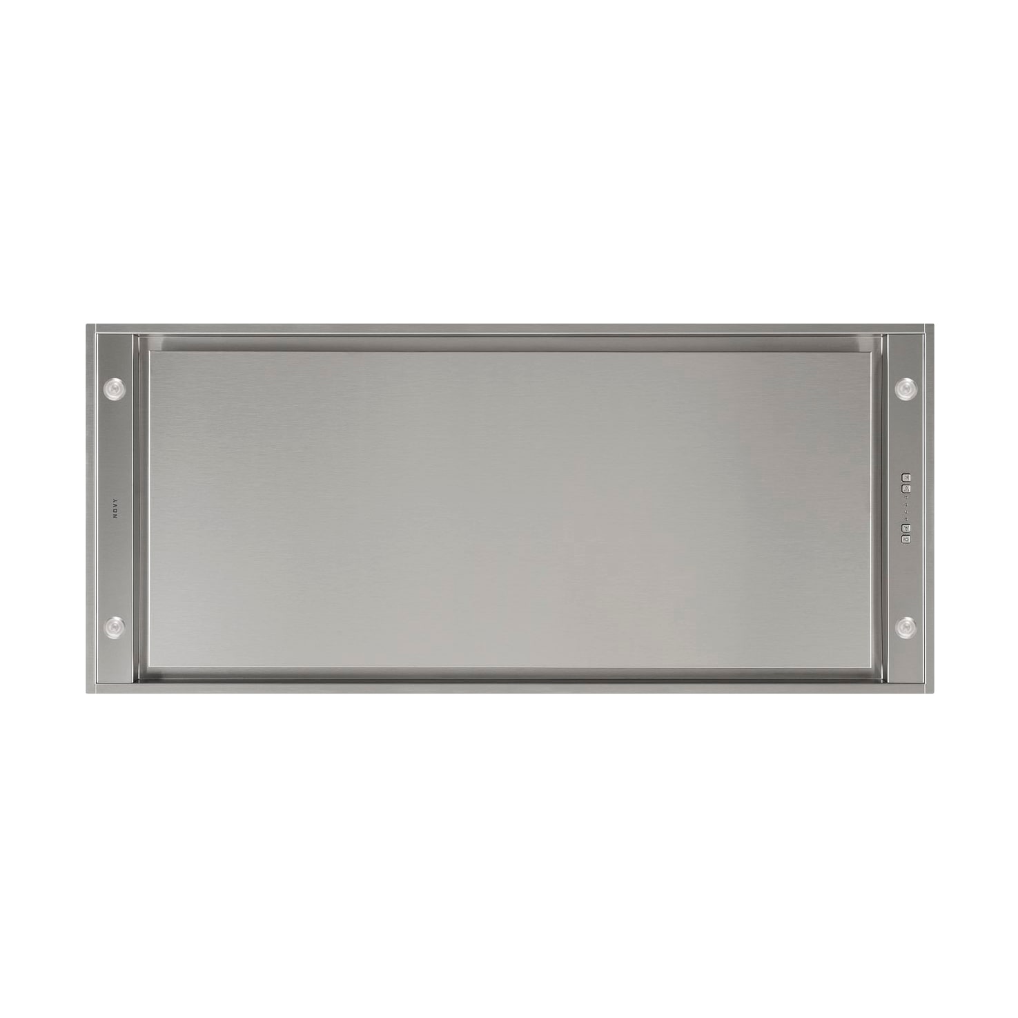 NOVY Dampkap plafond - Cubic motor - 46dB - 615m³/u - 120cm - A+ - inox 6840