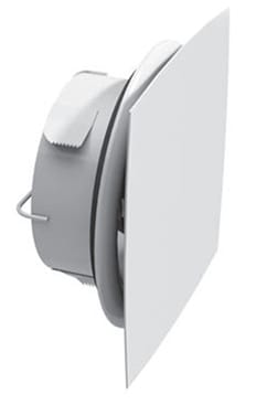 Cebeo Design frontplaat AIRY - diam. 125 - Rond - RAL9010 684019