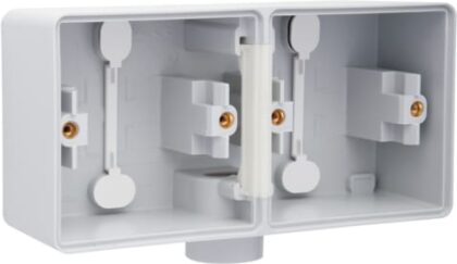 NIKO Hydro spuitwaterdichte dubbele opbouwdoos