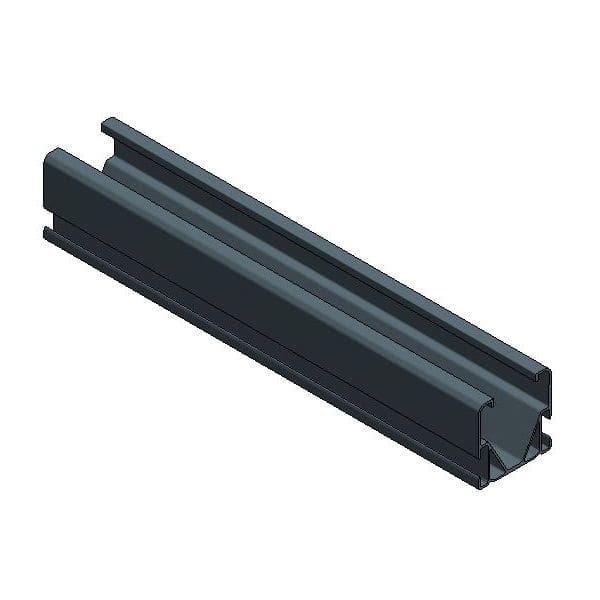 Van der Valk Alu. Side++ profiel L=2370 mm XXL Zwart 701702370ZW