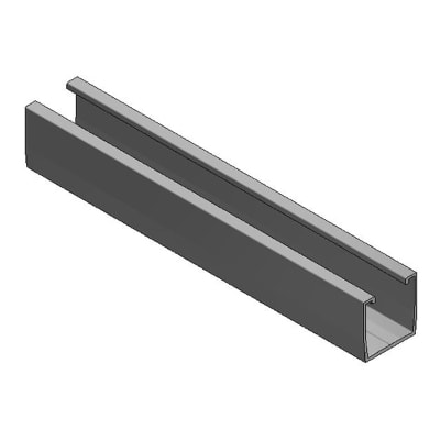 Van der Valk Alu trapezium profiel L=320mm - hart-op-hartmaat kronen 190-230mm 7270320