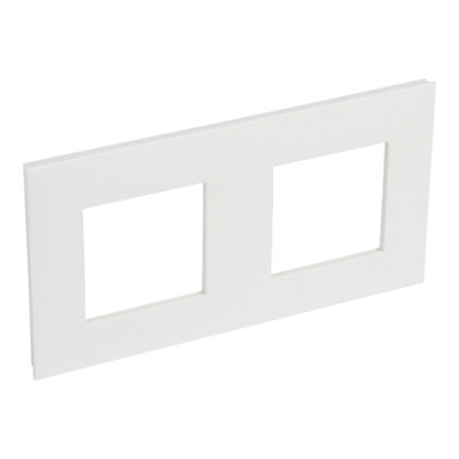 LEGRAND Valena Next afdekplaat 2 mechanismen hor/vert centerafstand 71mm wit 741102