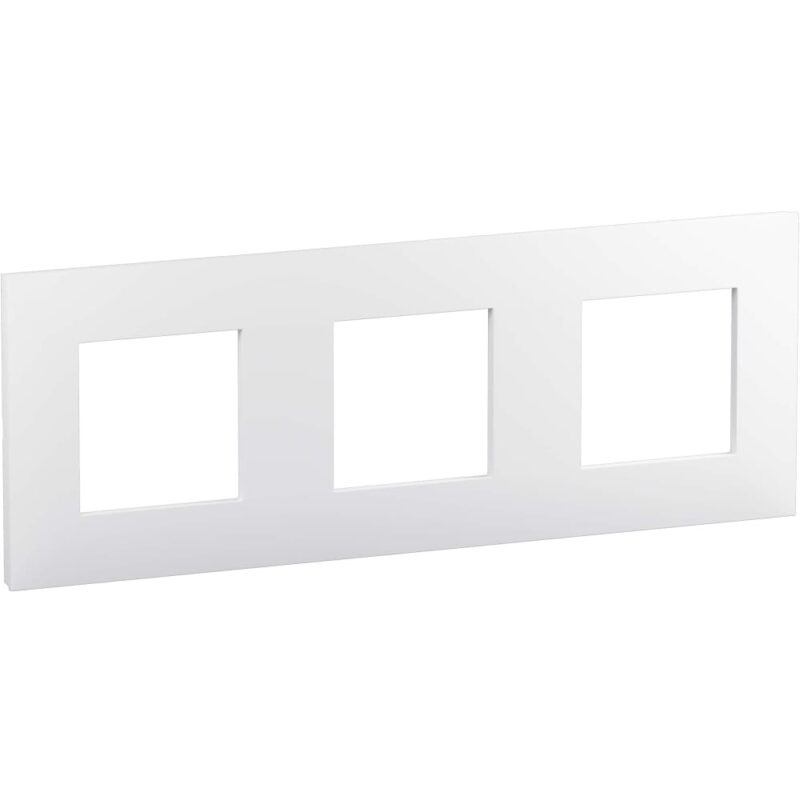 LEGRAND Valena Next afdekplaat 3 mech 71mm glanzend wit 741103L