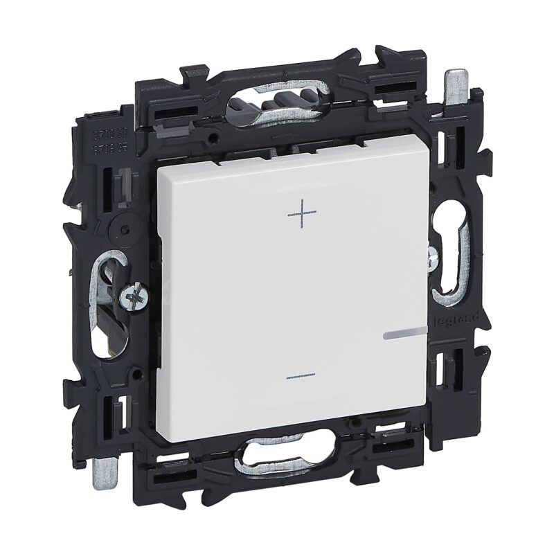 LEGRAND Val dimmer 2 draads 125W Led volledig app. wit met spankl. 741563A