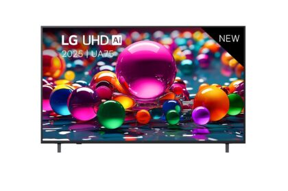 LG TV 75 inch UHD AI UA75 4K Smart TV 2025 75UA75006LA
