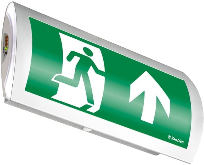 VAN LIEN Noodverlichting Horizon LED opbouw 2x1W IP40 1h met zelftest permanent 7TCA091160R0031