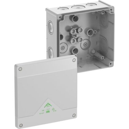 SPELSBERG Abox 100-L - Aftakdoos IP66/IK07 grijs leeg 10² L152 x B152 x H80mm 81040001