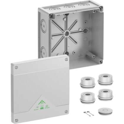 SPELSBERG Abox 160-L - Aftakdoos IP66/IK07 grijs leeg 16² L182 x B182 x H90 mm 81640001