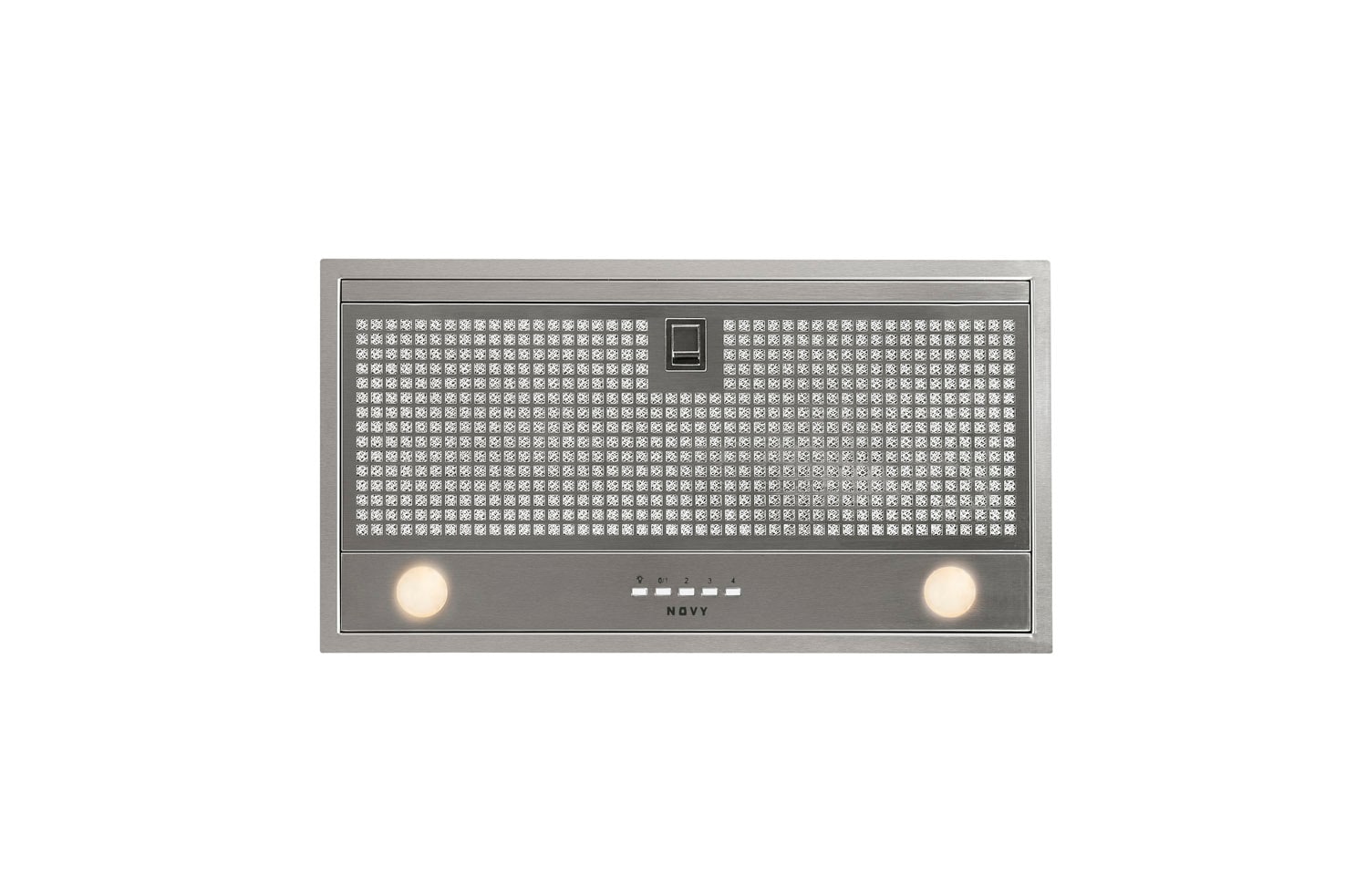 NOVY Dampkap inbouw Essence - 42dB - 398m³/u - 60cm - C- inox 828