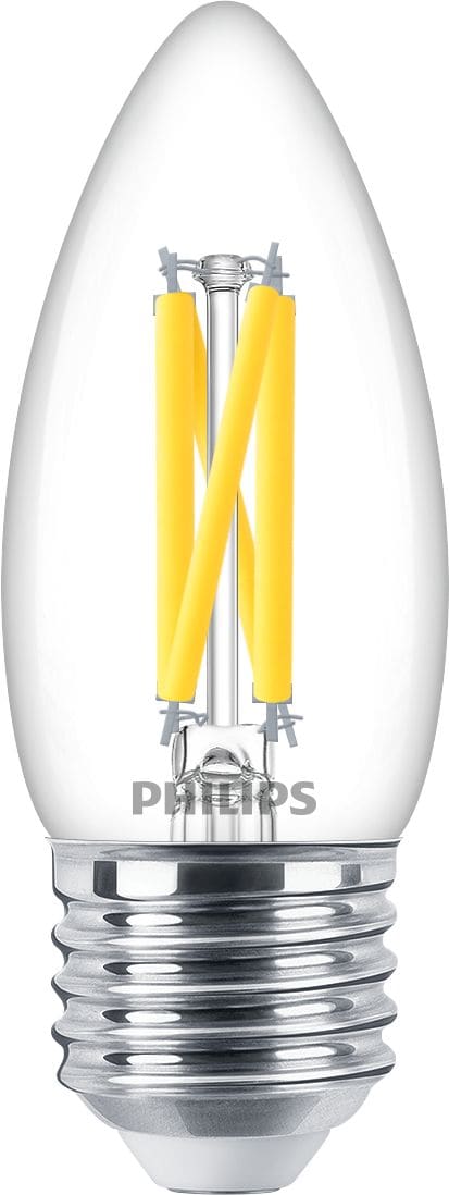 Philips Lighting MASTER LED kaarslamp B35 Dim 3.4W 40W E27 2200-2700K 470lm CRI90 25000h 8719514449435