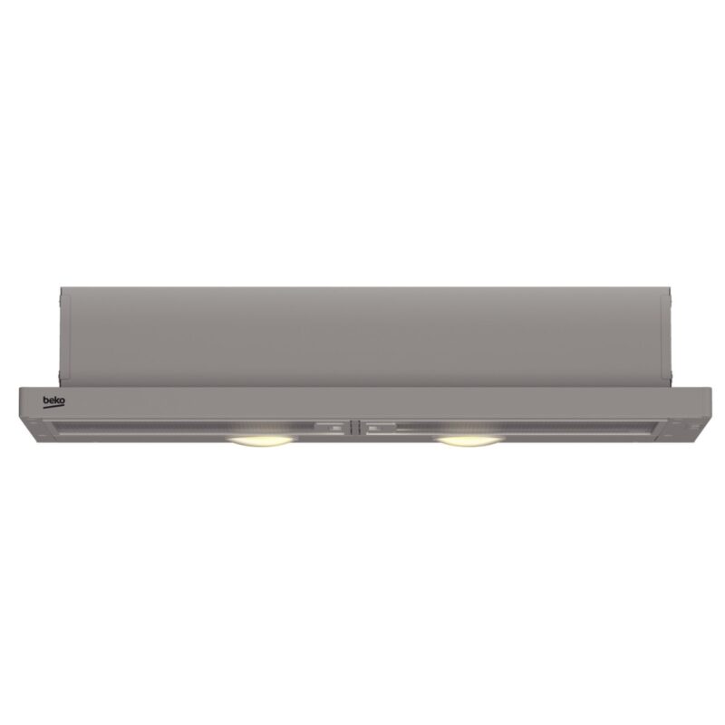 BEKO Dampkap telescopisch - 67dB - 310m³/u - 90cm - D - inox 8851511200