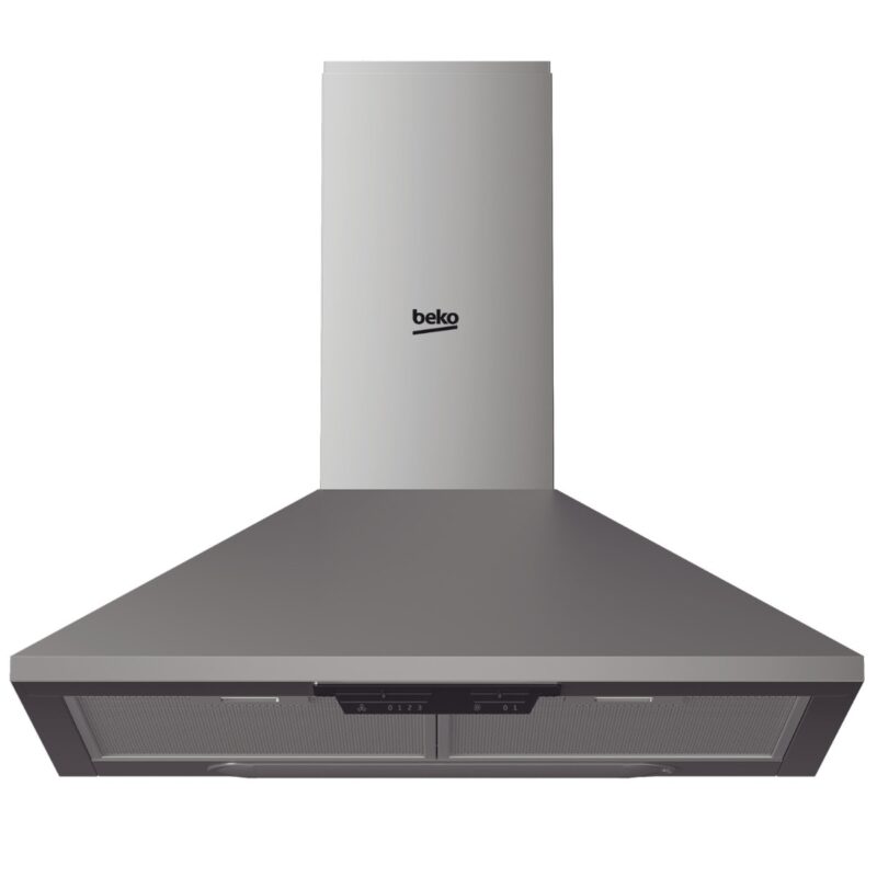 BEKO Wanddampkap - 1 motor - 68dB - 395m³/u - 60cm - D - inox 8861583200
