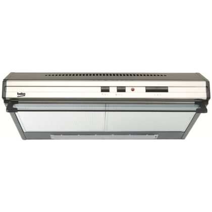 BEKO Dampkap - 2 motoren - 70dB - 380m³/u - 60cm - D - inox 8904930210